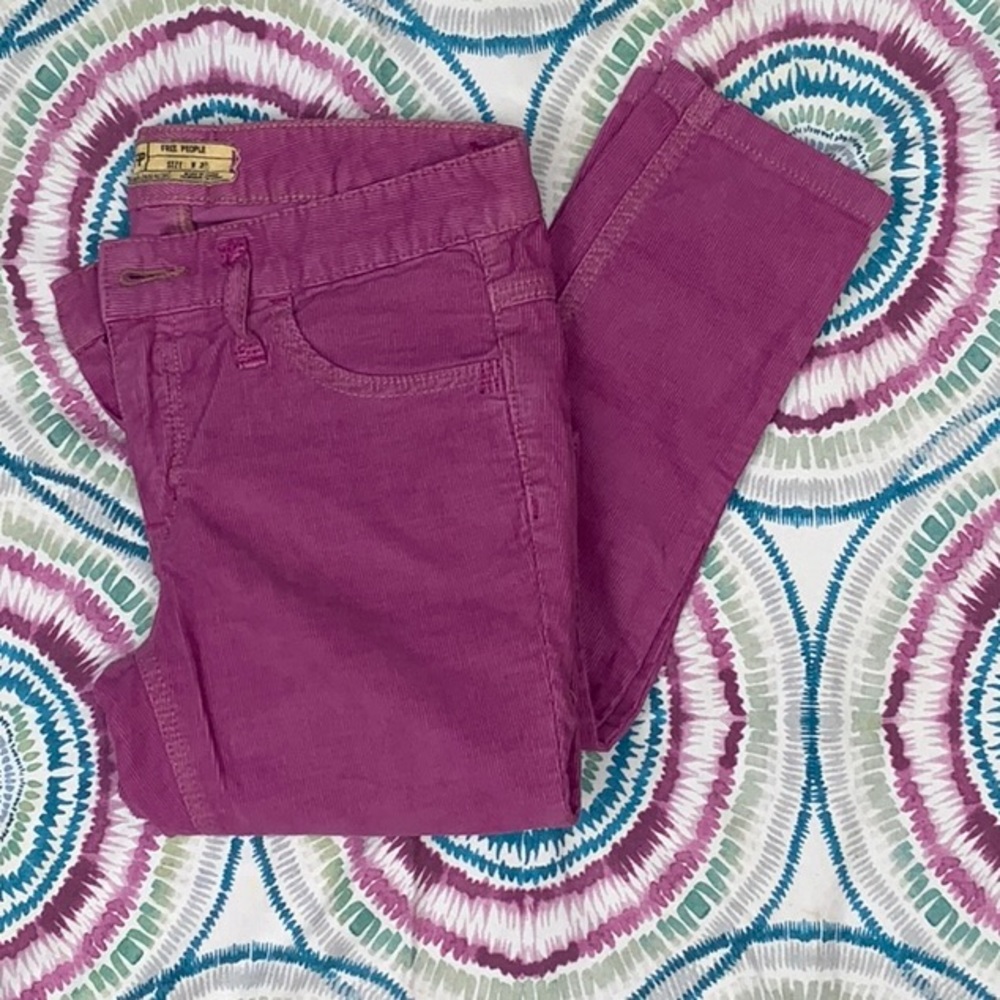 Free People Skinny Cords Sz 27